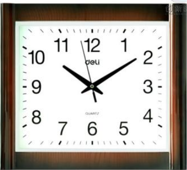 得力石英钟